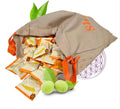 (90-Day Plan Fabric Eco-Bag) Share Original® Fermented Japanese Apricot/Plum 90-piece in Reusable Fabric Bag: 30+month Fermented w. Living Ingredients (Not Lab-Made), Vegan/Plant-Based; Lactose-Free (Made in Switzerland, Free Shipping)